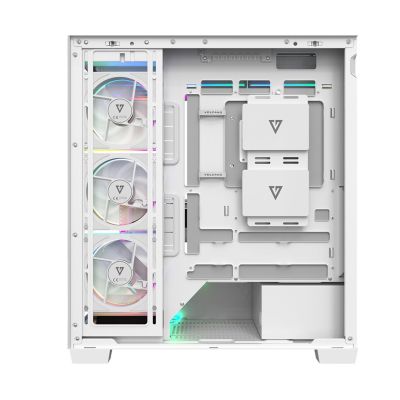 6. MODECOM OBUDOWA VOLCANO STELLAR PLUS ARGB MIDI 8F WHITE