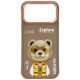 Etui Nimmy Cool&Cute 2.0 Bear na iPhone 17 Pro - beżowe