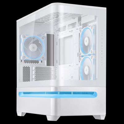 18. Obudowa ASUS PRIME AP202 TG ARGB WHITE