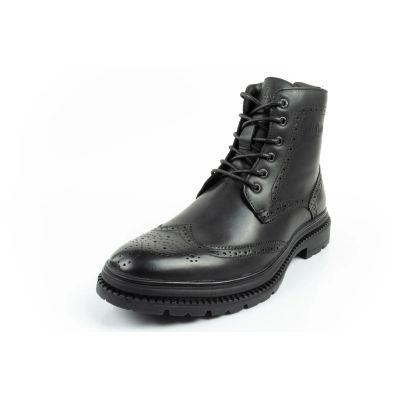 3. Lee Cooper buty męskie sztyblety trzewiki eleganckie skórzane czarne