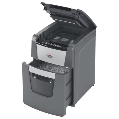 5. Rexel Niszczarka Optimum AutoFeed+ 90X, (P-4), 90 kartek, 34 l kosz