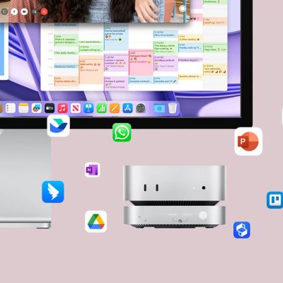 5. Stacja dokująca Orico MiniLink 9w1 z kieszenią na dysk twardy M.2 SSD - srebrna