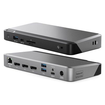 11. ALOGIC DX3 Przewodowa USB 3.2 Gen 1 (3.1 Gen 1) Type-C Czarny, Szary