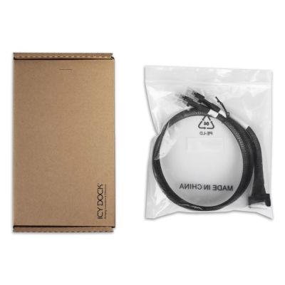4. Kabel IcyDock MCIO 8i SFF-TA-1016 do 2x SlimSAS 4i 0,5Metr