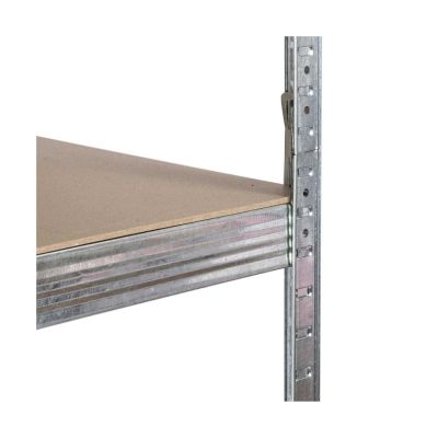 2. Regał AW 6 półek 225x90x50 nośność 300kg / 6,0mm - wciskany szybki montaż