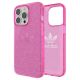 7. Etui Adidas OR Protective Clear Case Glitter na iPhone 13 Pro / iPhone 13 - różowe