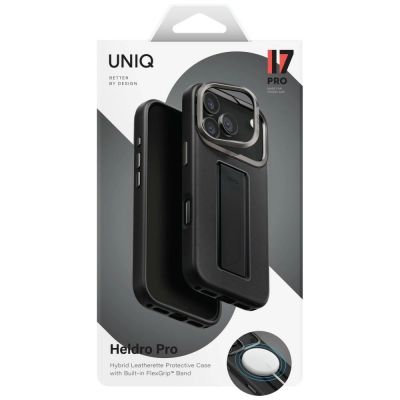 6. Etui UNIQ Heldro Pro Magclick Charging na iPhone 17 Pro - czarne