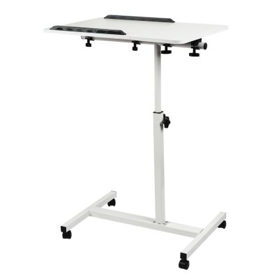 2. MACLEAN MOBILNE BIURKO/STAND NA LAPTOP, BIAŁE, REGULACJA WYSOKOŚĆ 59-89CM, MAX. 30KG MC-121 W