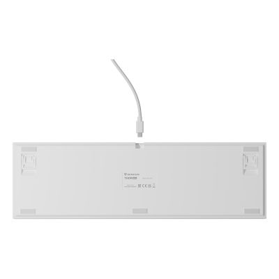 3. Klawiatura GENESIS THOR 404 uniwersalne USB QWERTY Angielski Biały