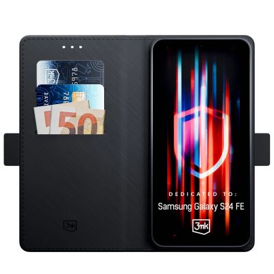 3. Etui 3mk Wallet Case na Samsung Galaxy S24 FE - czarne