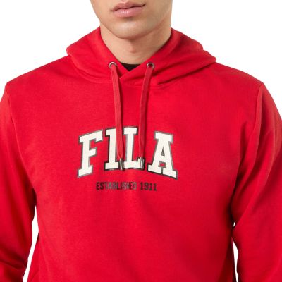 4. Bluza męska Fila Rifredi czerwona FAM1218 30002