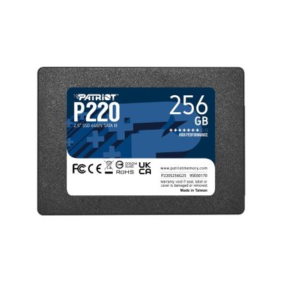 5. SSD Patriot P220 256GB SATA3 2,5"