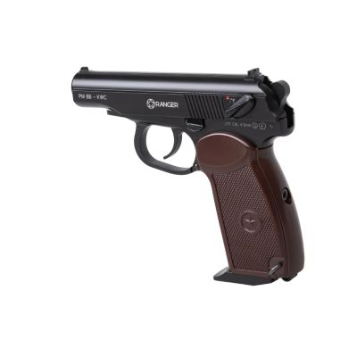 4. Wiatrówka pistolet RANGER PM BB KWC kal. 4,5 BBs Blow Back 15 strz. FULL METAL CO2 (AAKCMB440AZB)