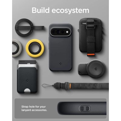 13. Etui Spigen Nano Pop MagSafe na Google Pixel 11 Pro XL - czarno-szare