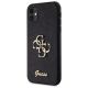 2. Etui Guess Glitter Script Big 4G na iPhone 11 / Xr - czarne