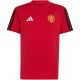 Koszulka dla dzieci adidas Manchester United czerwona KH4787