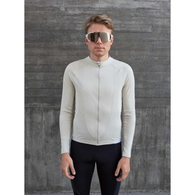 Bluza rowerowa POC M's Thermal Lite LS Jersey beżowy