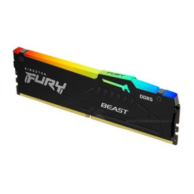 18. Kingston Technology FURY Beast RGB moduł pamięci 16 GB 1 x 16 GB DDR5 5200 MT/s