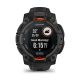 10. Garmin Instinct® 3 – 45 mm, Solar Zegarek Czarny