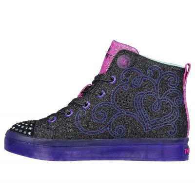3. Buty Skechers Twi-Lites 2.0 Twinkle Wishes Jr 314350L-BKMT