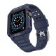 2. Pasek z etui ochronnym Protect Strap Band do Apple Watch 42 / 44 / 45 mm opaska obudowa pancerna - niebieski
