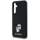 6. Etui Karl Lagerfeld Silicone Karl&Choupette Metal Pin na Samsung Galaxy A35 - czarne