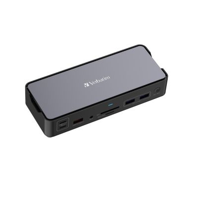 3. Verbatim CDS-15 Przewodowa USB 3.2 Gen 1 (3.1 Gen 1) Type-C Czarny, Szary