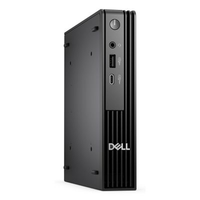 2. DELL Pro QCM1250 Intel® Core™ i3 i3-14100T 8 GB DDR5-SDRAM 512 GB SSD Windows 11 Pro Micro PC Mini PC Czarny