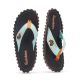2. Gumbies japonki unisex ISLANDER FLIP-FLOP TRICOLOR BLACK