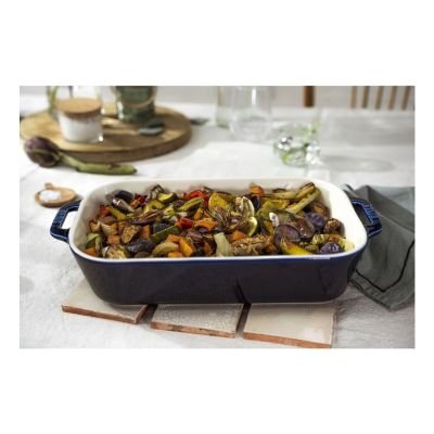 9. Staub 40511-149-0 Naczynie do pieczenia 4,4 l Prostokątny Ceramika