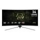 MSI MAG 345CQRF E20 monitor komputerowy 86,4 cm (34") 3440 x 1440 px UltraWide Dual Quad HD Czarny