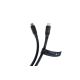 6. Digitus Kabel silikonowy USB, USB4 wersja 2.0, USB 80 Gb/s, 0,5 m, czarny