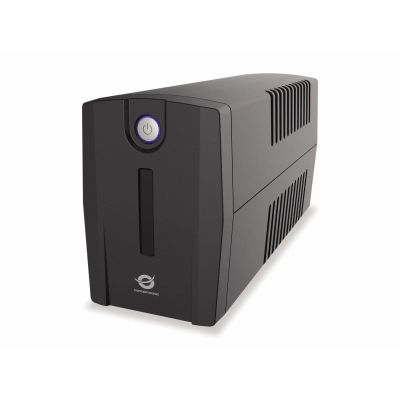 3. Zasilacz awaryjny CONCEPTRONIC UPS 1000VA/600W/2xSchuko/HID USB/RJ45in/Out czarny