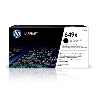2. HP 649X oryginalny wkład z czarnym tonerem LaserJet XL