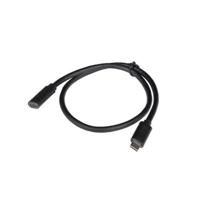 2. LANBERG PRZEDŁUŻACZ USB-C M/F 3.1 0.5M CZARNY