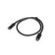 2. LANBERG PRZEDŁUŻACZ USB-C M/F 3.1 0.5M CZARNY