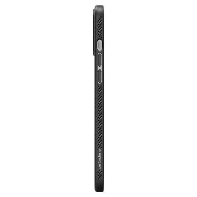 5. Etui Spigen Liquid Air na iPhone 12 / iPhone 12 Pro - czarny mat