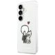 2. Etui Karl Lagerfeld IML Karl&Choupette MagSafe na Samsung Galaxy S26 - przezroczyste