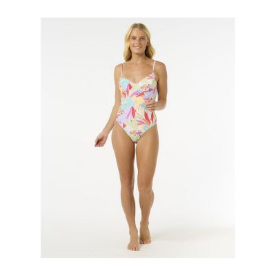 4. Kostium jednoczęściowy RIP CURL Cala Vadella D-Dd One Piece turkusowy