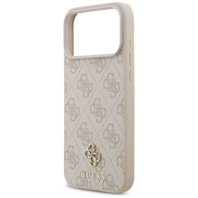 6. Etui Guess 4G Small Classic Logo MagSafe na iPhone 17 Pro Max / 18 Pro Max - różowe