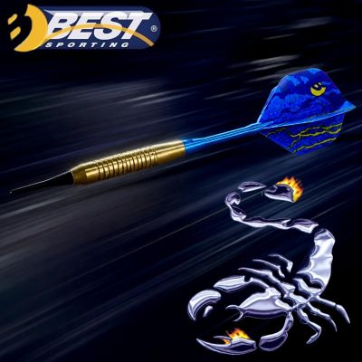 15. RZUTKI LOTKI METALOWE DART TYPHOON 3SZT BEZPIECZNE BEST SPORTING