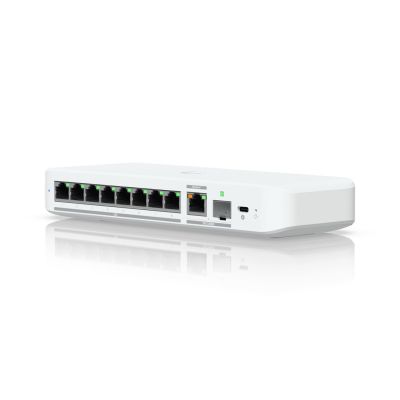 7. Switch Ubiquiti UniFi  9p Managed Multigigabit/10G (USW-Flex-2.5G-8-EU)