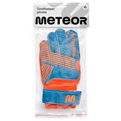13. Rękawice bramkarskie Meteor Catch Blue 03806-03812