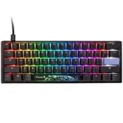 11. Ducky One 3 Classic Mini klawiatura Gaming USB US English Czarny, Biały