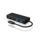 2. ICY BOX IB-HUB1426-CPD USB 3.2 Gen 1 (3.1 Gen 1) Type-C 5000 Mbit/s Czarny