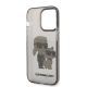7. Etui Karl Lagerfeld Glitter Karl&Choupette na iPhone 14 Pro Max - czarne