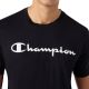 4. Koszulka męska Champion SS Tee czarna 221814 KK001