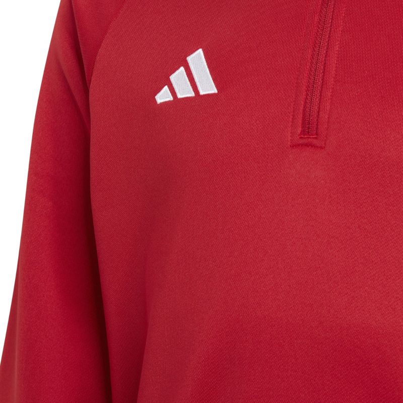 2. Bluza dla dzieci adidas Tiro 23 Competition Hoodie czerwona HI3052