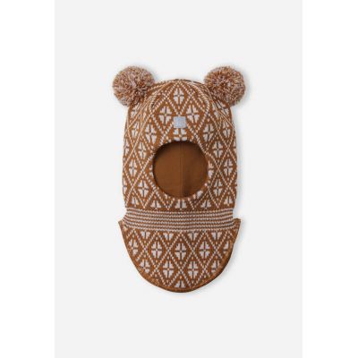 4. Kominiarka Reima Balaclava Kuuraan Cinnamon brown Toddler Jr 5300214A-1491