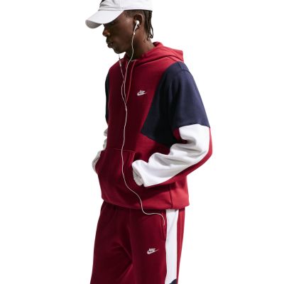 3. Dres męski Nike Sportswear Club bordowy HV1165 613